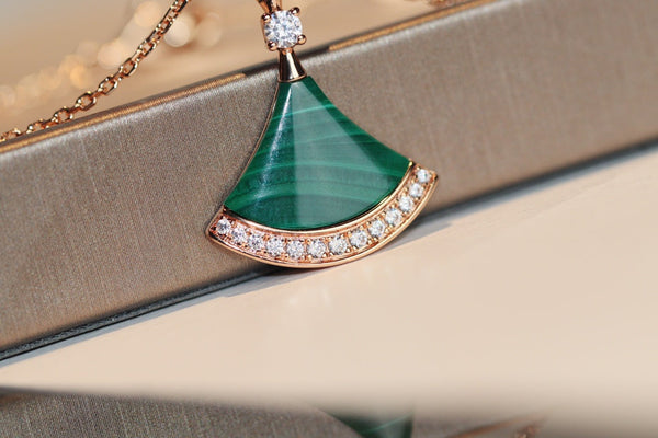 COLLANA DREAM MALACHITE DIAMANTE