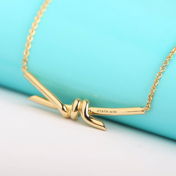 KNOT NECKLACE GOLD