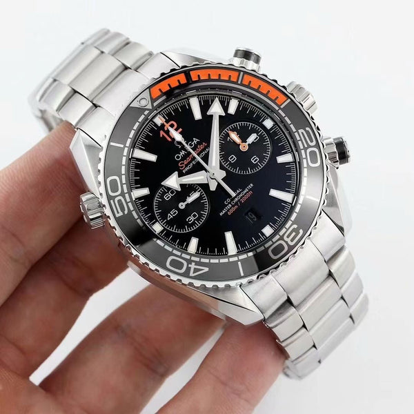 SEAMASTER PLANET OCEAN 600 CHRONOGRAPH ORANGE BLACK DIAL