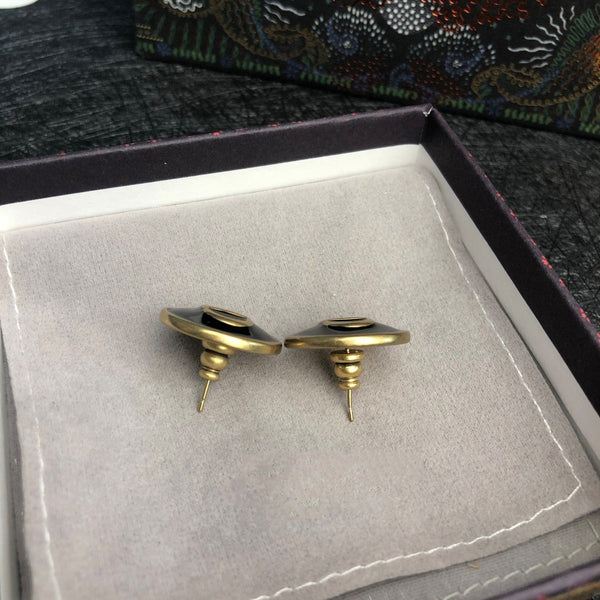 ORECCHINI IN ONICE CON BORCHIE CD