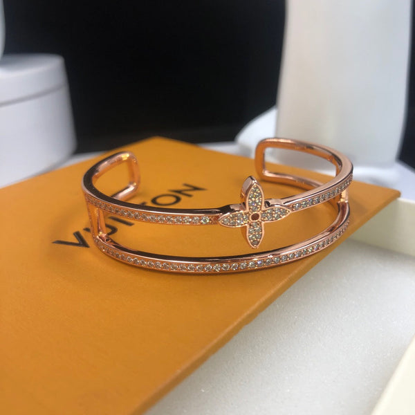 BLOSSOM TWO-ROW BRACELET DIAMOND