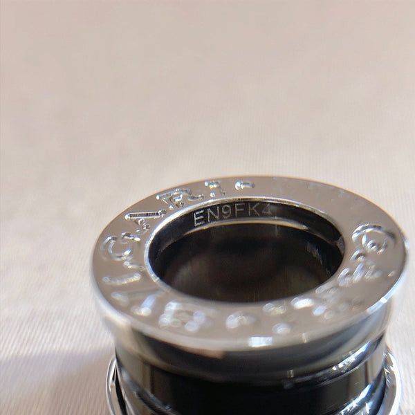 COLLANA IN CERAMICA NERA E ARGENTO ZERO 1