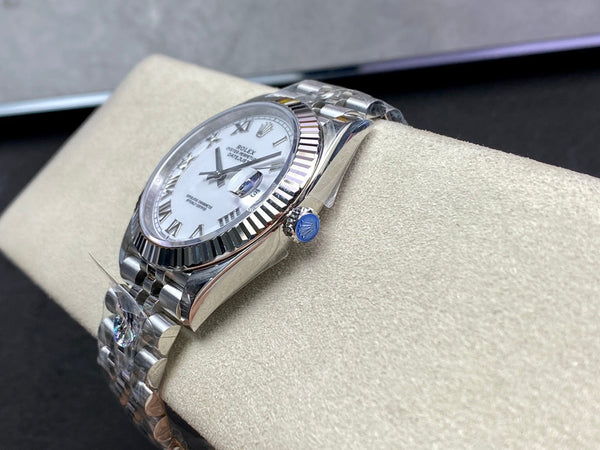 DATEJUST 41 MOP DIAL SILVER CASE