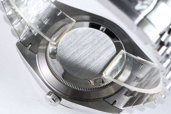 DATEJUST 41MM SILVER BLACK DIAL