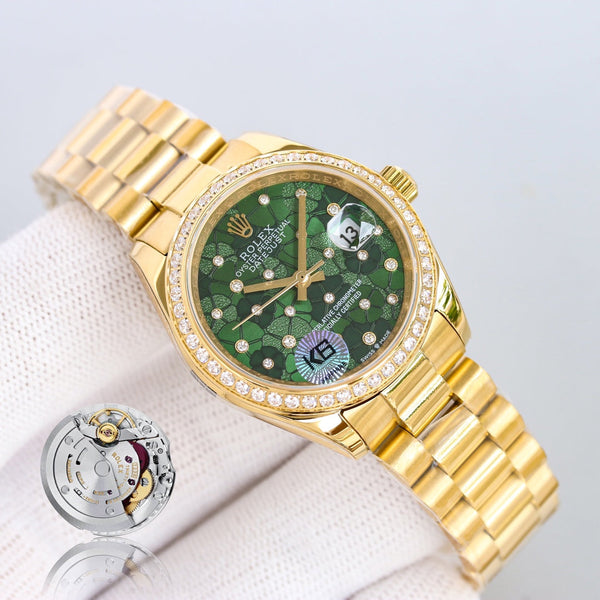 DATEJUST 31 QUADRANTE BLU ORO