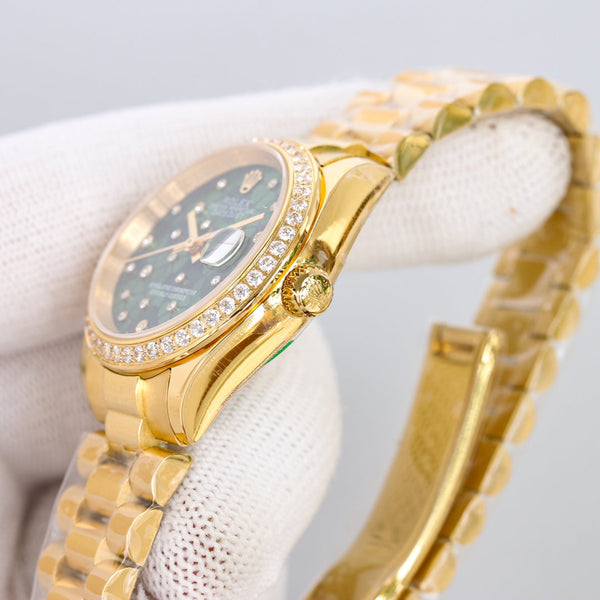 DATEJUST 31 QUADRANTE BLU ORO