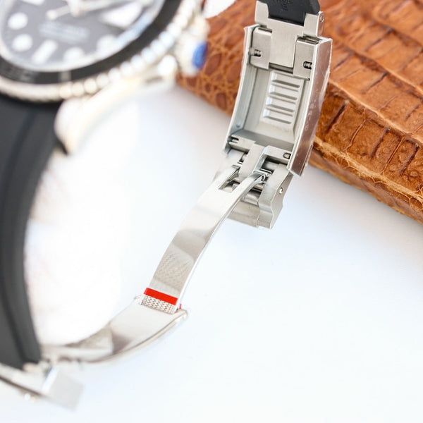 YACHT MASTER 42 STEEL CASE CERAMIC BEZEL