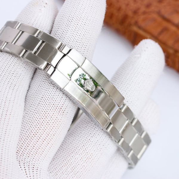 DATEJUST 31 SILVER BLUE FLOWER DIAL