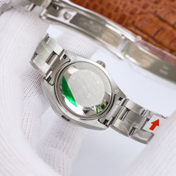 DATEJUST 31 SILVER BLUE FLOWER DIAL