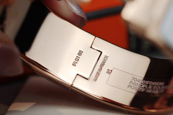 BRACCIALE H 20MM ORO BIANCO ROSA