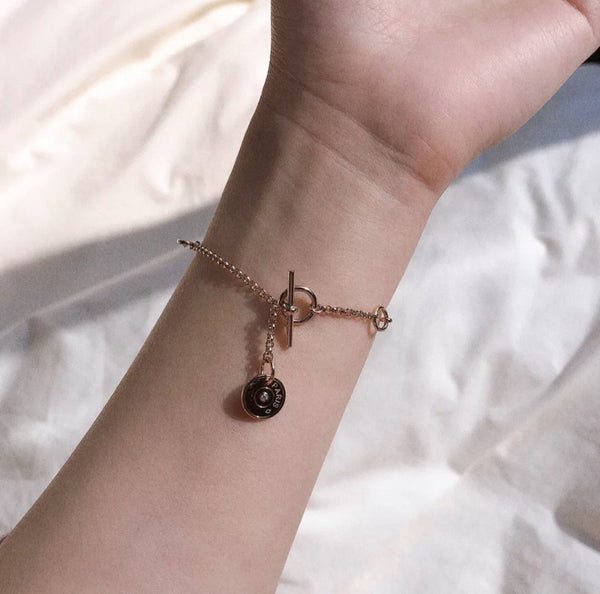 BRACCIALE ECHAPEE IN ORO ROSA