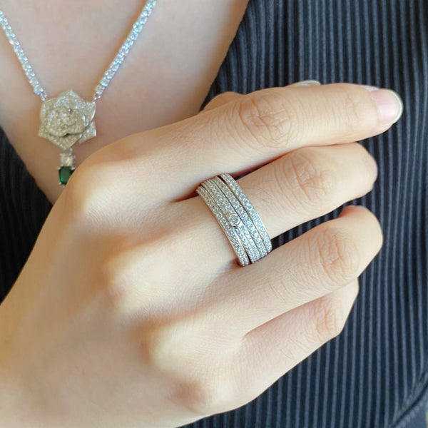 ANELLO CON DIAMANTI POSSEISSION