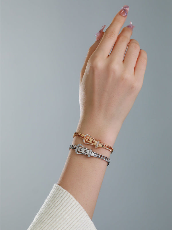 BRACCIALE CON DIAMANTI HM BOUCLE SELLIER