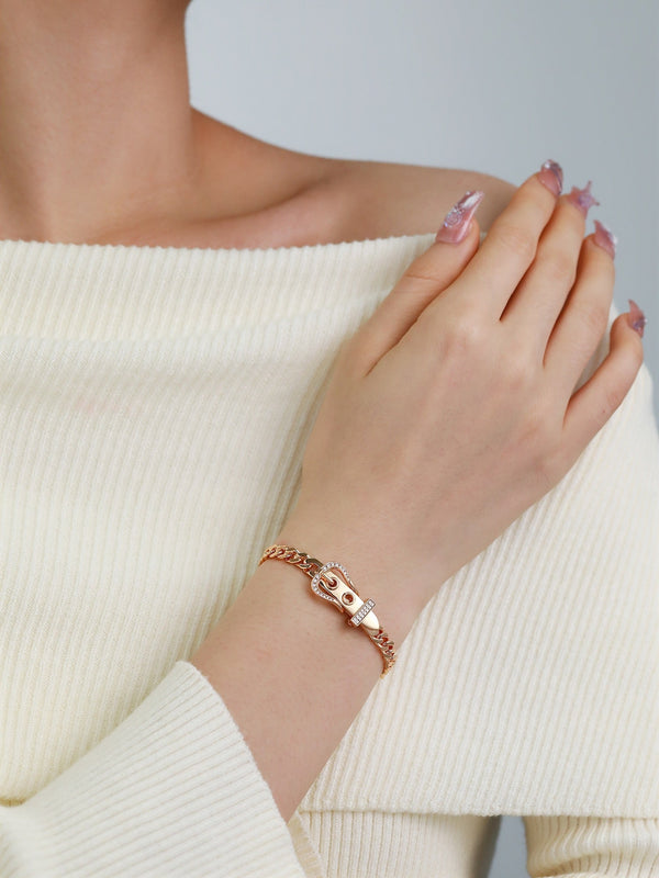 BRACCIALE CON DIAMANTI HM BOUCLE SELLIER