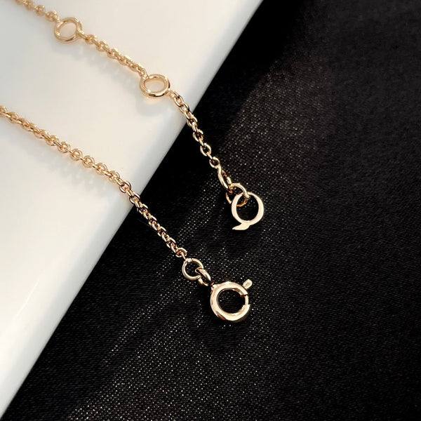 BRACCIALE WULU IN ORO ROSA CON 3 MOTIVI DI DIAMANTI