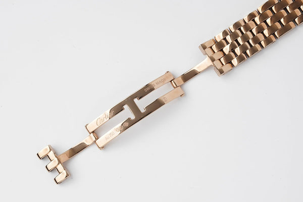 PANTHERE 27MM PINK GOLD WHITE DIAL