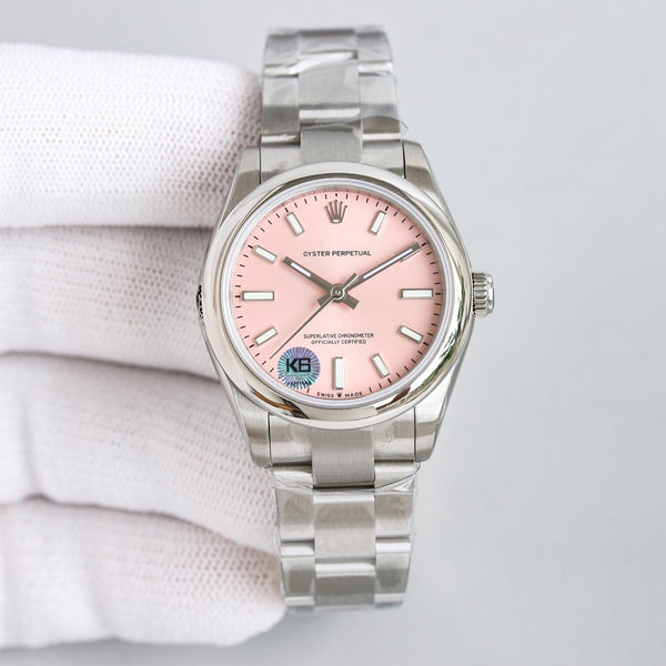 OYSTER PERPETUAL 31MM PINK DIAL