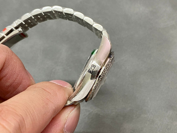 DATEJUST 28MM DIAMOND BEZEL STAINLESS STEEL