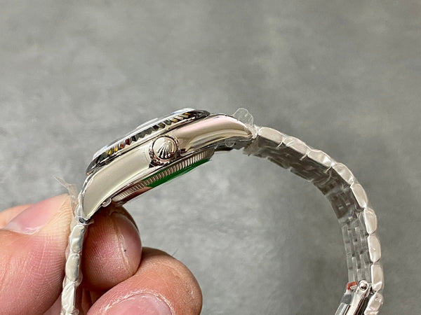 DATEJUST 28MM STAINLESS STEEL GREY DIAL