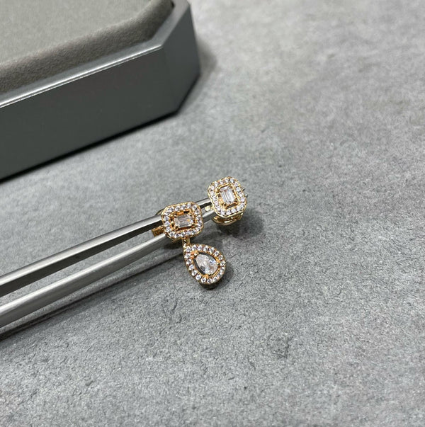 MY TWIN 2+1 DIAMOND STUD EARRINGS