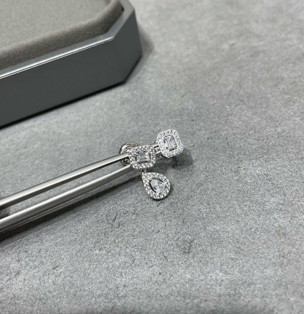 MY TWIN 2+1 DIAMOND STUD EARRINGS