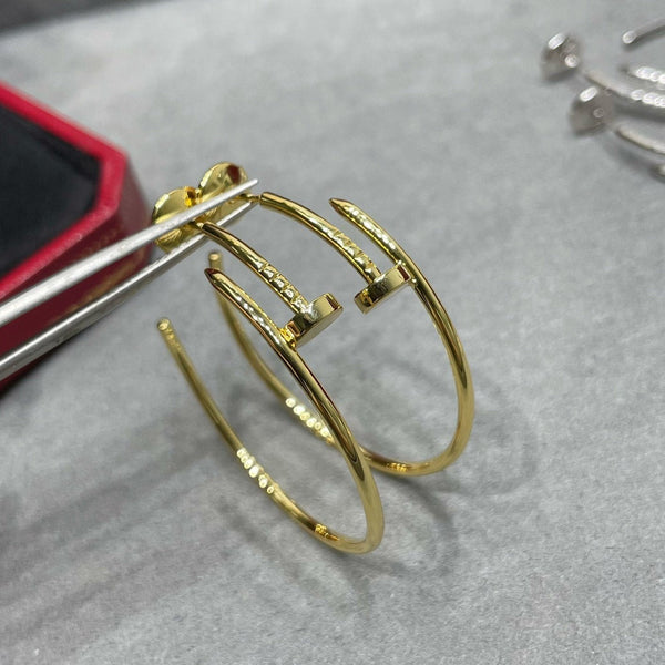 ORECCHINI A CERCHIO GRANDI JUSTE