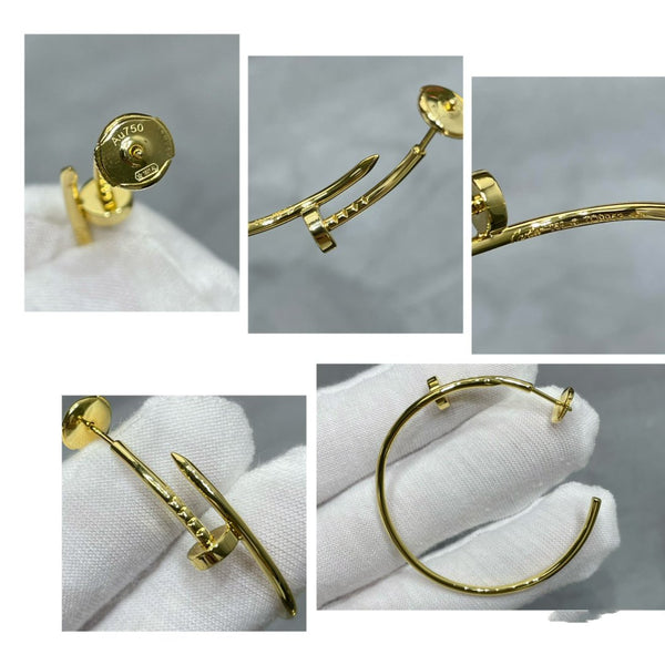 ORECCHINI A CERCHIO GRANDI JUSTE