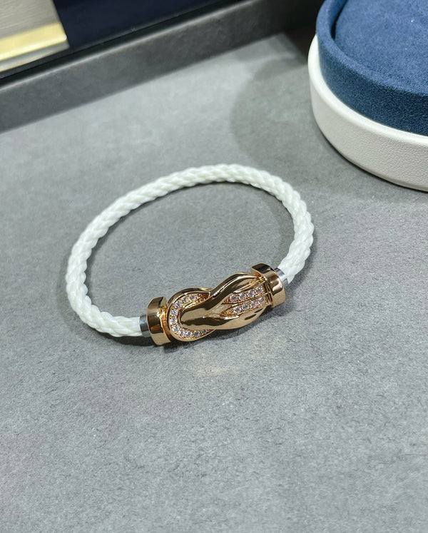 FORCE 10 MEDIUM INFINIE WHITE CORDERIE HALF DIAMOND