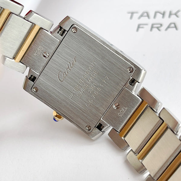 TANK FRANCAISE 28 ORO ACCIAIO QUADRANTE BIANCO