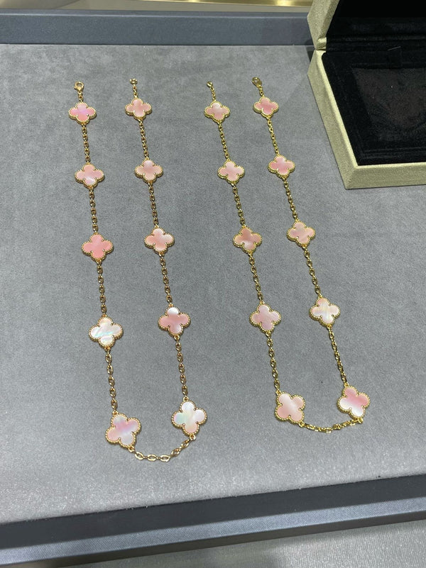 CLOVER 10 MOTIF ROSA MOP