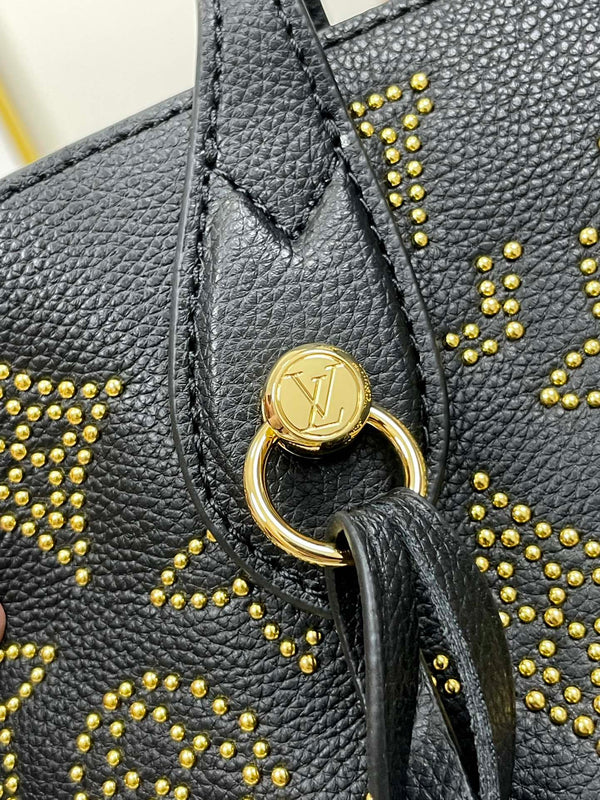 BLOSSOM PM 20 PELLE DI VITELLO MAHINA NERA