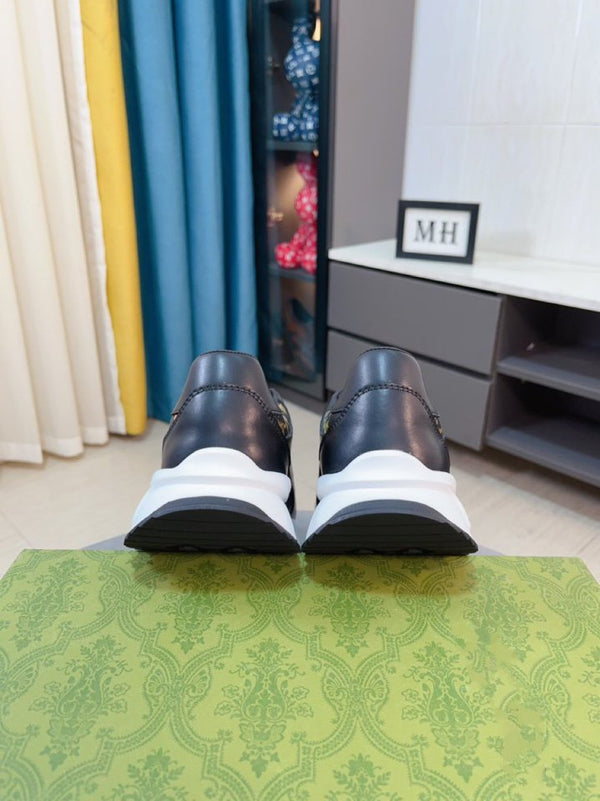 GG SNEAKER BLACK WITH ON PATTERN