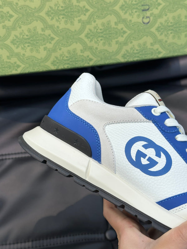 GG TRAINERS BLUE WHITE