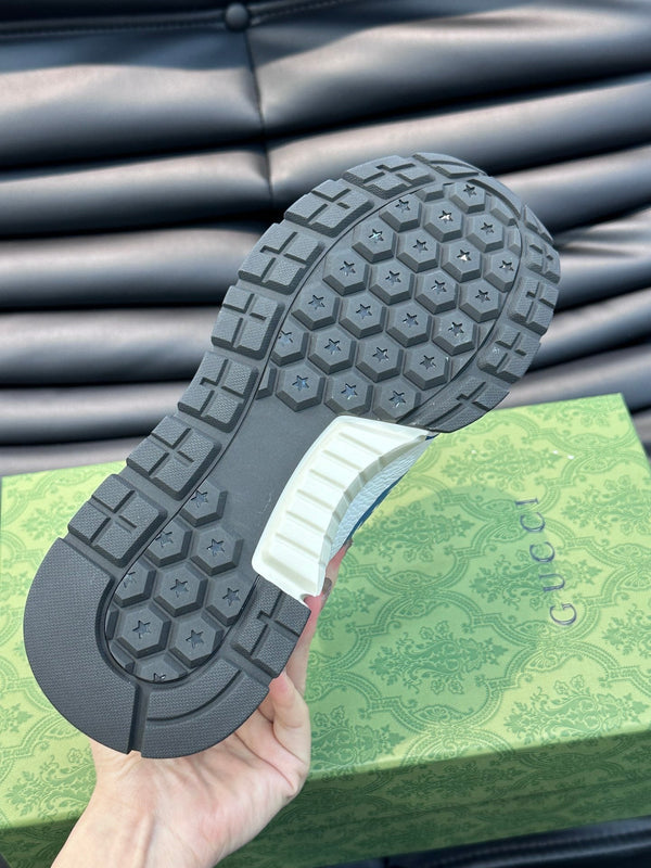 GG TRAINERS BLUE WHITE