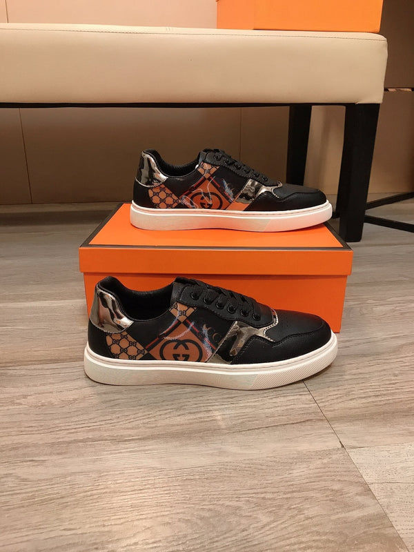 GG SCREENER BLACK SNEAKERS