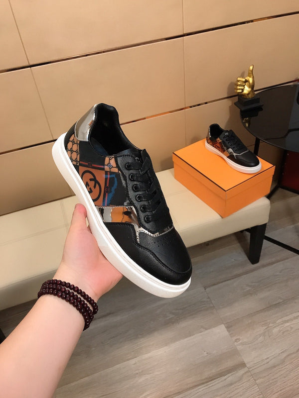 GG SCREENER BLACK SNEAKERS