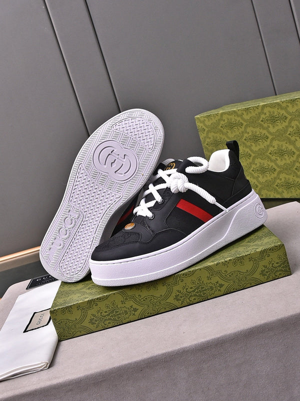 SCARPE DA GINNASTICA GG SCREENER IN PELLE