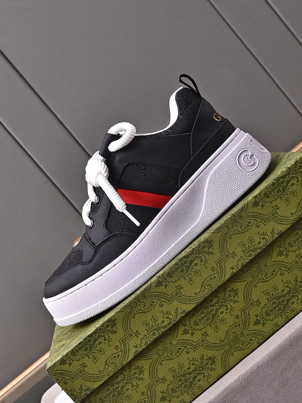 SCARPE DA GINNASTICA GG SCREENER IN PELLE