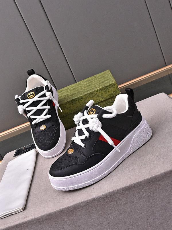 SCARPE DA GINNASTICA GG SCREENER IN PELLE