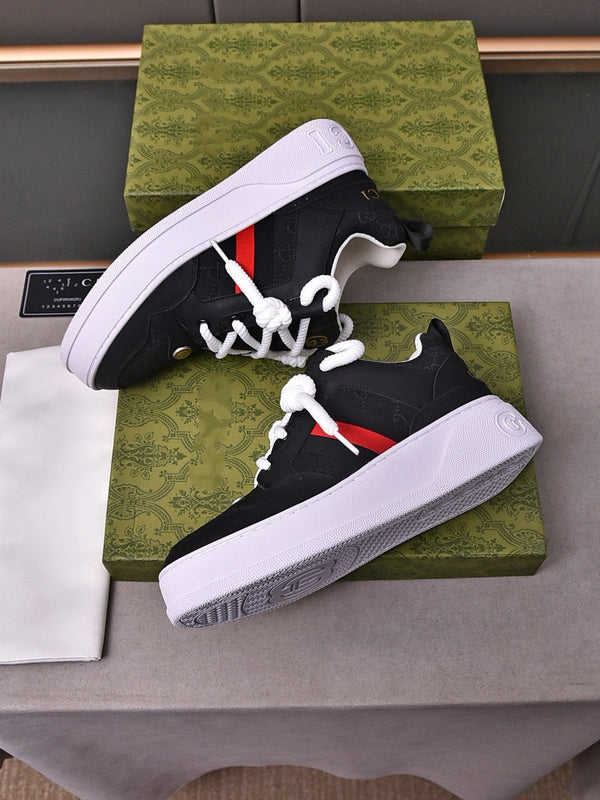 SCARPE DA GINNASTICA GG SCREENER IN PELLE