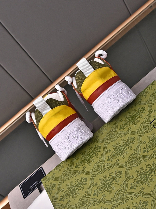 GG SNEAKERS SCREENER IN PELLE COLORATA