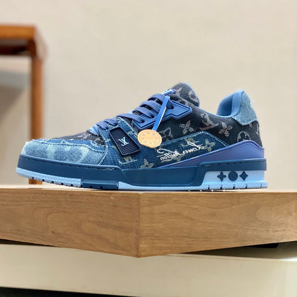 LV TRAINER DENIM SNEAKER