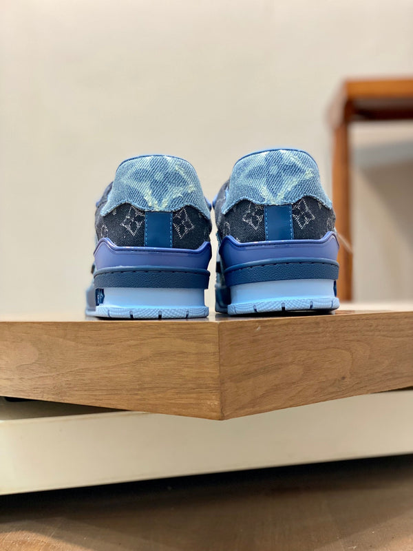 LV TRAINER DENIM SNEAKER