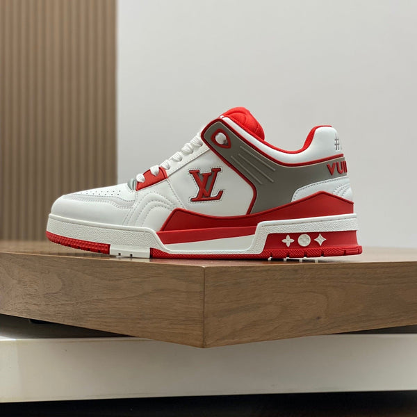 LV TRAINER RED WHITE SNEAKER