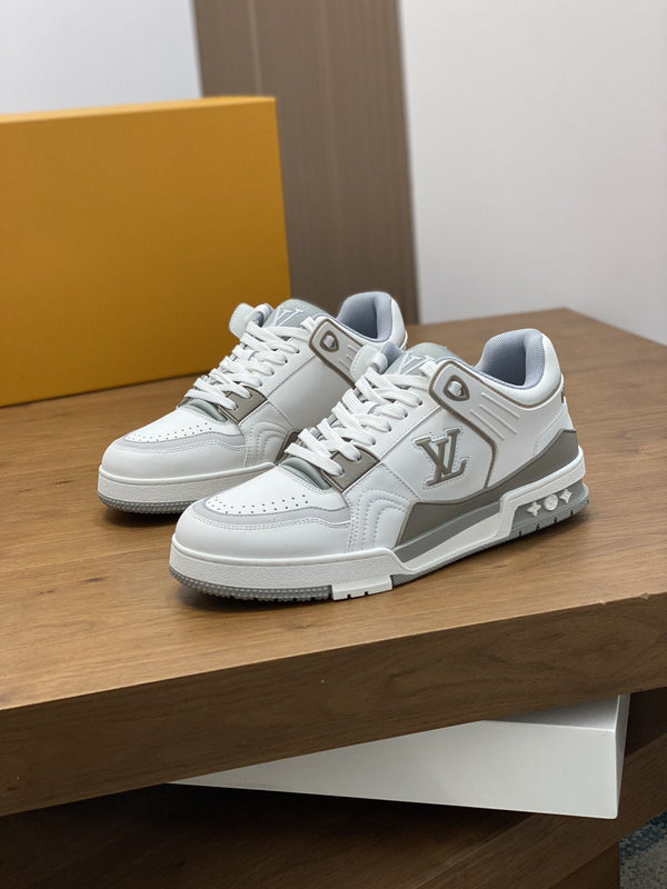 LV TRAINER GREY WHITE SNEAKER