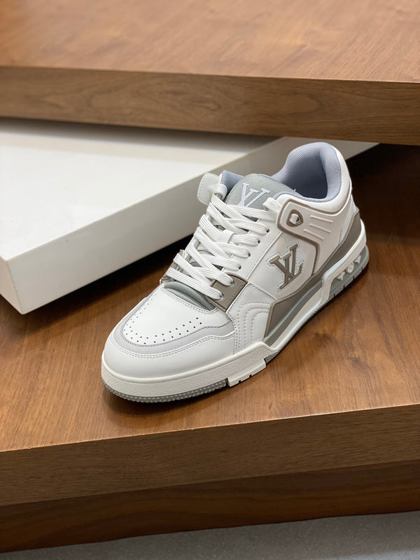 LV TRAINER GREY WHITE SNEAKER