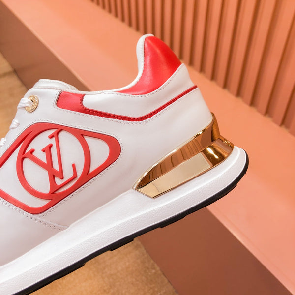 SNEAKER LV RUN AWAY BIANCA ROSSA