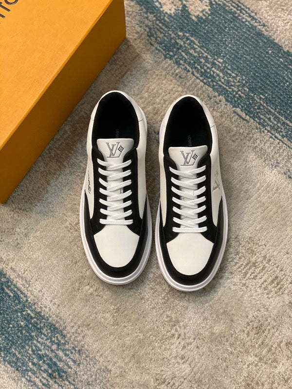 LV BEVERLY SNEAKER WHITE BLACK