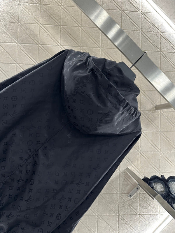 Giacca LV25 Obscure Jackquard in poliestere nero 291079