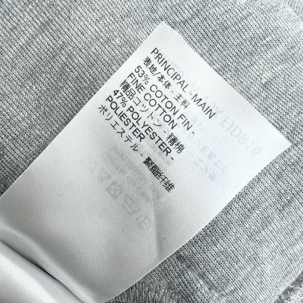 LV25 Silk Scarf Hooded Jacket Gray Cotton 290217